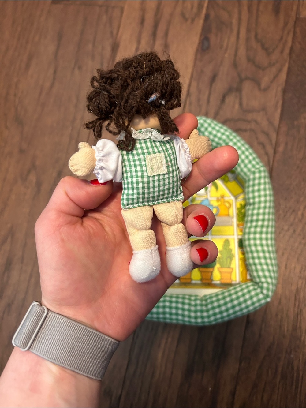 Vintage Rare Cabbage Patch Kids Pin-Ups 1983 Minni Chrissie Garden Doll 3934 - Picture 2 of 9